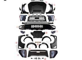 Комплект обвісів (дизайн F150 Raptor 2023) для Ford Ranger 2011-2022 рр