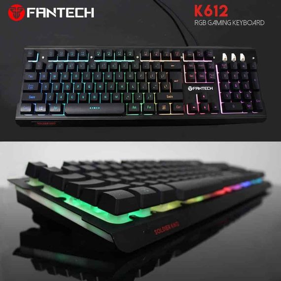 Клавіатура з механічними перемикачами та RGB підсвічуванням Fantech Soldier K612 (23826-01_829) | Зображення 4
