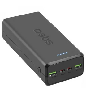 Повербанк SBS 30000mAh, 20W Чорний