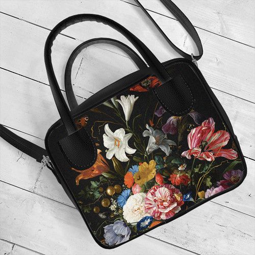 Сумка жіноча Kitto Лілії та тюльпани 25x20x9 см (SKI_23S002_BL)