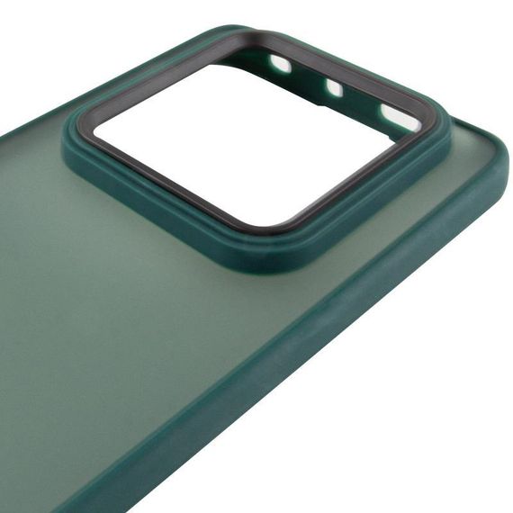 Чохол TPU+PC Lyon Frosted для Xiaomi Redmi Note 15 4G/5G (EU) Green | Зображення 2