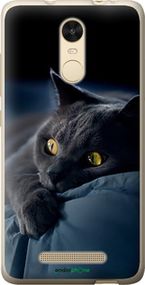 Чохол на Xiaomi Redmi Note 3 pro Димчастий кіт "825t-335-2448"