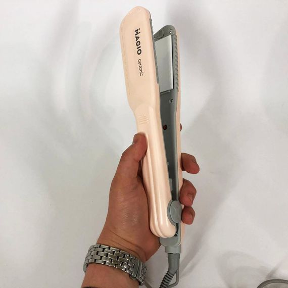 Щипці для волосся MAGIO MG-175P 40 Вт з насадками для гофре, Супер професійний прасок, Щипці для волосся | Зображення 6