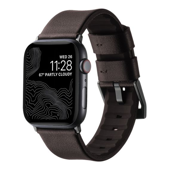 Ремінець для Apple Watch Leather+Silicone 38/40/41 mm | Зображення 4