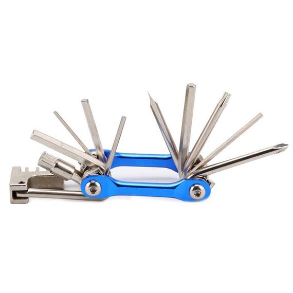Багатофункціональний велосипедний ключ BG-2121 Мультитул 11 предметів | Зображення 4