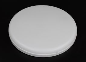 Сучасний круглий світильник стельовий LED для кімнати кухні ванної 26817 Білий 4х30х30 см.