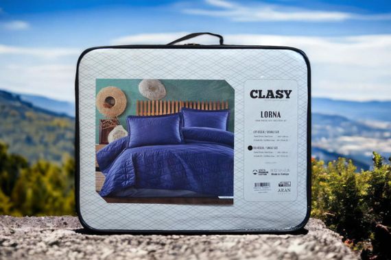 Покрывало Clasy 180 x 240 см Lorna Antrasit | Зображення 3