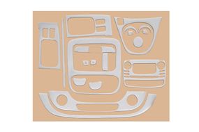 Накладка на торпеду Алюміній для Renault Trafic 2015-2024 рр
