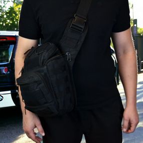 Чоловічі сумки кроссбоді | Борсетка сумка через плече OS-386 Грудна сумка