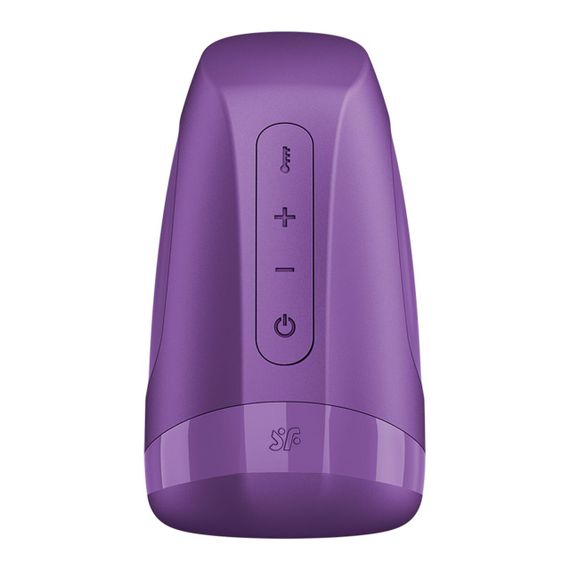 Мастурбатор Satisfyer Men Heat Vibration Battery Series імітатор мінету, підігрів та вібрація Sex Aura | Зображення 3
