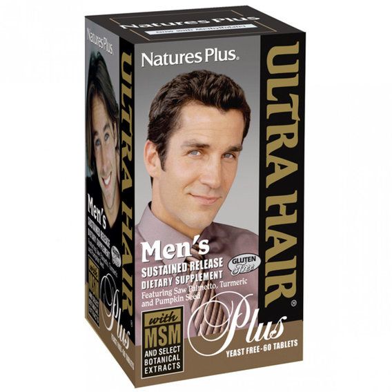 Комплекс для шкіри, волосся, нігтів Nature's Plus Ultra Hair For Men's 60 Tabs