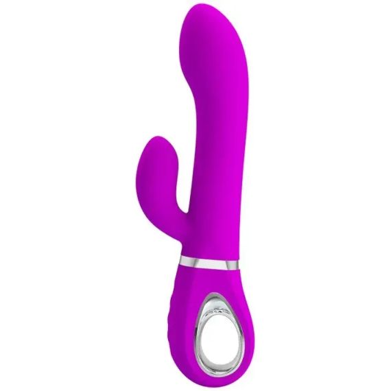 Вибратор PRETTY LOVE TERNENCE USB PURPLE 4 rot. 12 vibration sexstyle | Зображення 1