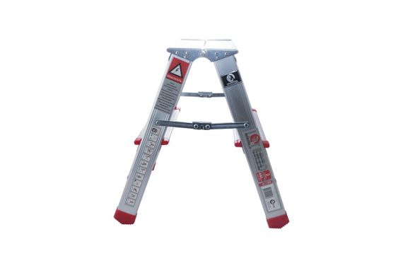 Стремянка двухсторонняя Intertool - 440 мм x 2 ступени (LT-1102) | Зображення 1