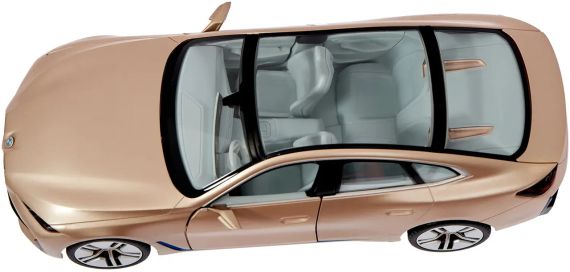 Машинка Rastar BMW i4 Concept 1:14 Коричневий | Зображення 3