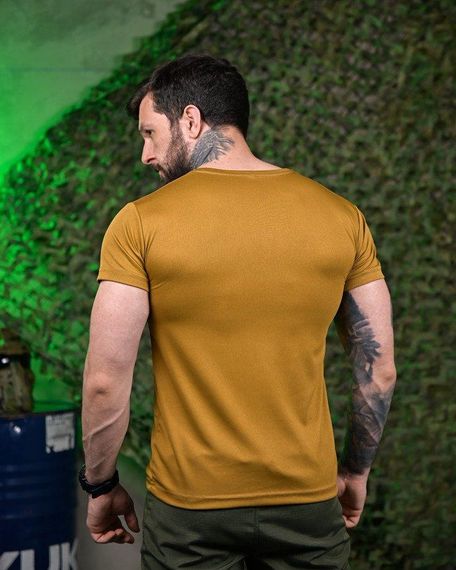 Тактична потоотводна футболка Козак койот ПП7612 | Зображення 2