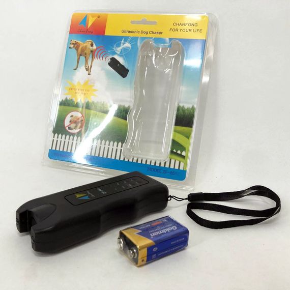 Ультразвуковий відлякувач котів Ultrasonic ZF-851 Пугач для собак | Відлякувач від TE-766 бродячих кішок | Зображення 3