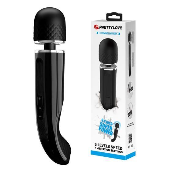 Вибромассажер - Pretty Love Charming Massager Black sexstyle