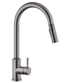 Змішувач для кухні з висувним виливом Kroner KRP Edelstahl Klassisch - PVD03916 сенсорний (CV032496)
