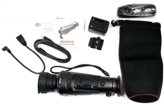 Монокуляр тепловізійний GUIDE TrackIR Pro 640x480 35 мм 2-16x 2800м Тепловізор монокуляр Тактичний тепловізор | Зображення 6