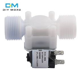 Клапан електромагнітний прямий нормально закритий Diymore 3/4" 220В