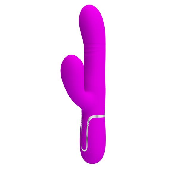 Вібромасажер із поступальним рухом серії Pretty Love - Mariana Twinkled Purple 7 vibration functions 4 rolling functions, Sex Aura | Зображення 2