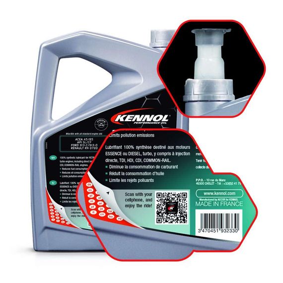 Олива моторна KENNOL ENERGY 5W30 (5L), KENNOL (193233) | Зображення 1