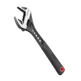 Ключ розвідний 250 мм кований, ручка TPR, HRC 40~50, Cr-V STORM INTERTOOL XT-00801