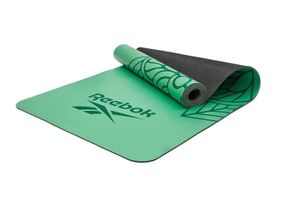 Килимок для йоги Reebok Natural Rubber Yoga Mat зелений, мандала Уні 176 х 61 х 0,4 см RAYG-11085GN