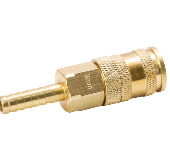 З'єднання швидкознімне посилене з фіксатором 8мм латунь Refine SIGMA 7021681 | Зображення 3