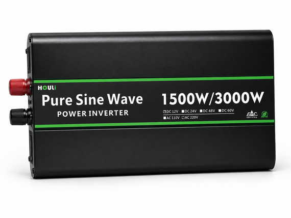 Инвертор  IPS-3000S 12v 220v ( 1500W чистая синусоида ) | Зображення 2