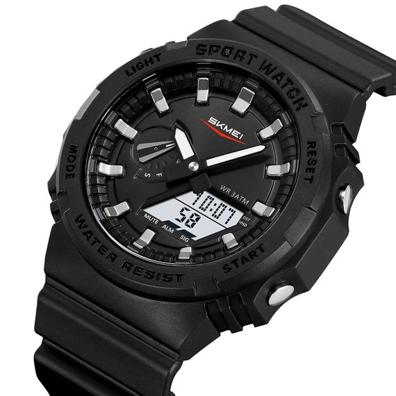 Спортивний чоловічий годинник Skmei 2351BKWT Black-White | Зображення 1