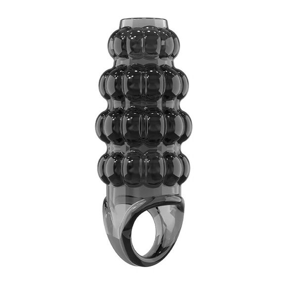 Насадка-экстендер MELEON Dominate Beads PS-16 для пениса с текстурированной поверхностью Sex Aura | Зображення 4