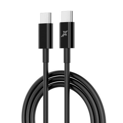 Дата кабель USB-C to USB-C 20W CC-03B Black Grand-X (CC-03B) | Зображення 1