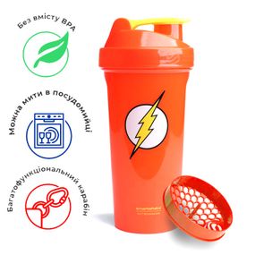 Шейкер спортивний SmartShake Lite 800ml DC Flash (Original)