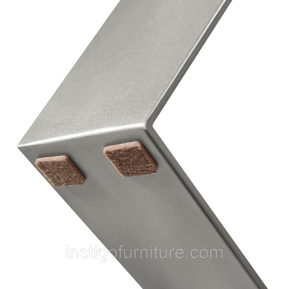 Комплект опор для столу з металу 500×108mm, H=730mm (Сталева пластина: 100x4,0mm) Сірий | Зображення 2