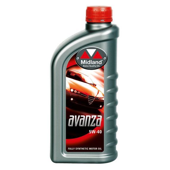 Моторна олива Midland AVANZA SAE 5W-40 1 л