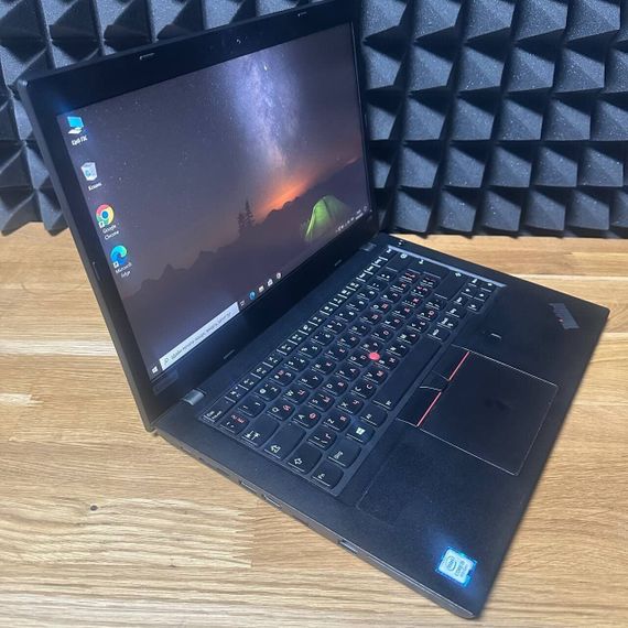 Ультрабук Lenovo ThinkPad L480 / 14" (1920x1080) IPS / Intel Core i5-8250U (4 (8) ядра по 1.6 - 3.4 GHz) / 16 GB DDR4 / 256 GB SSD / Intel UHD Graphics 620 / WebCam б/в | Зображення 4