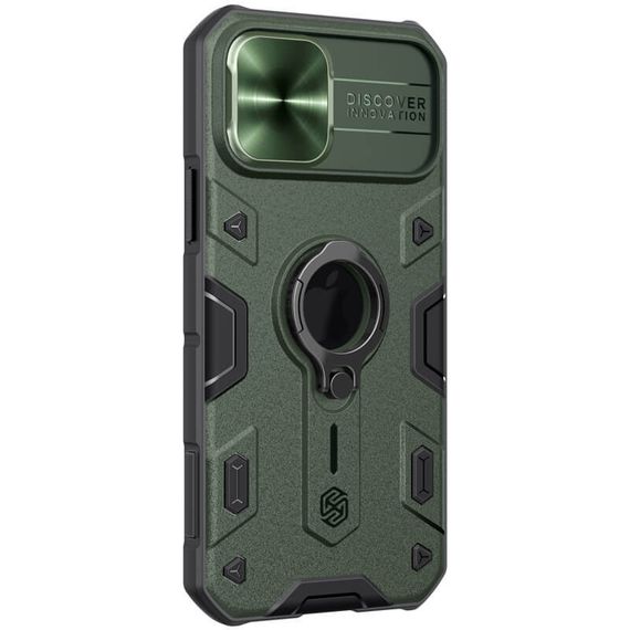 TPU+PC чохол Nillkin CamShield Armor (шторка на камеру) для Apple iPhone 12 Pro Max (6.7") | Зображення 3