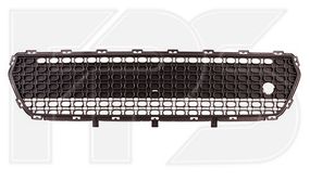 Решетка в бампере средняя черная Kia Soul '14-17 (FPS)