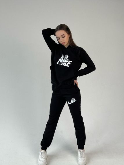 Жіночий спортивний костюм Nike чорний | Зображення 3