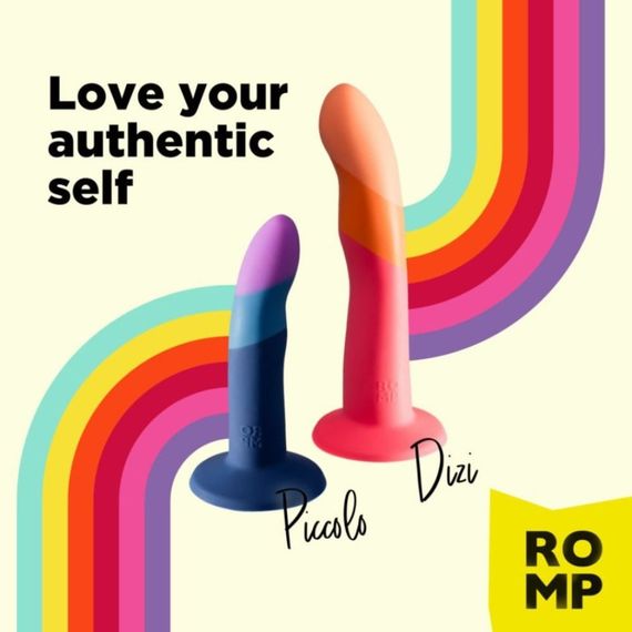 Насадка для страпона-фалоімітатор ROMP Dizi Sex Aura | Зображення 7