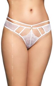 Жіночі стрінги - G-String 2490, white S/M