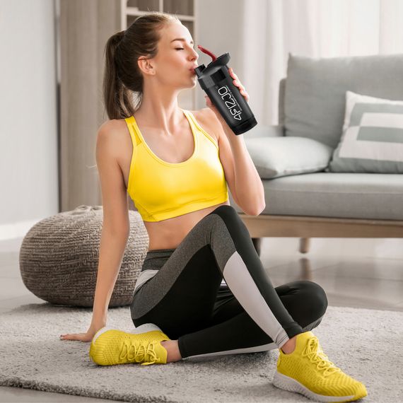 Шейкер спортивний 4FIZJO Ultra 700 мл Black/Red (P-5905973407106) | Зображення 4