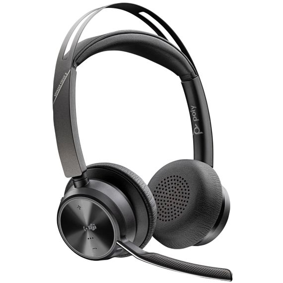 Гарнітура Poly Focus 2 - M USB-C + USB-C/A Adapter HS with Charge Stand Stereo | Зображення 3