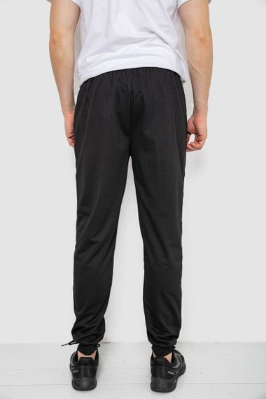 Спорт штани чоловічі, колір чорний, 244R41669 | Зображення 3