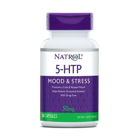Тріптофан Natrol 5-HTP 50 mg 30 Caps