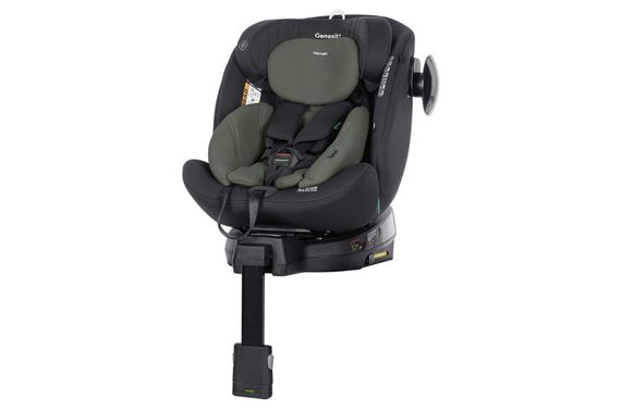 Автокрісло CRL-12807 "Beetle" Green Genesis+ i-Size 40-150см ISOFIX, поворотне CARRELLO