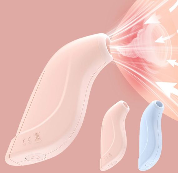 Вакуумний міністимулятор клітора "GALAKU", пудровий sexstyle | Зображення 4