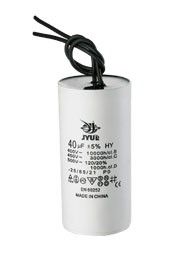 CBB60 45 mkf ~ 450 VAC (±5%)  конденсатор для пуска и работы. Гибкие выводы (45*93 mm)
