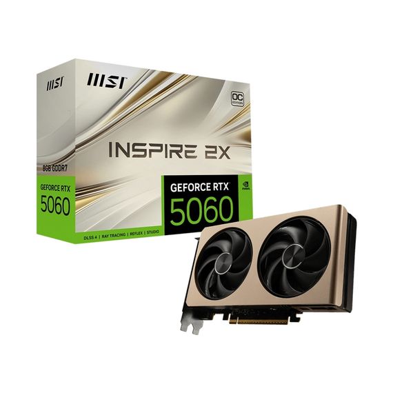 Відеокарта MSI GeForce RTX5060 8Gb INSPIRE 2X OC (RTX 5060 8G INSPIRE 2X OC) | Зображення 4
